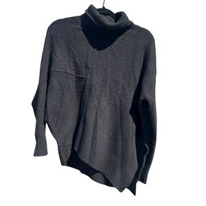ALLSAINTS Lock Roll Neck Asymmetric Sweater